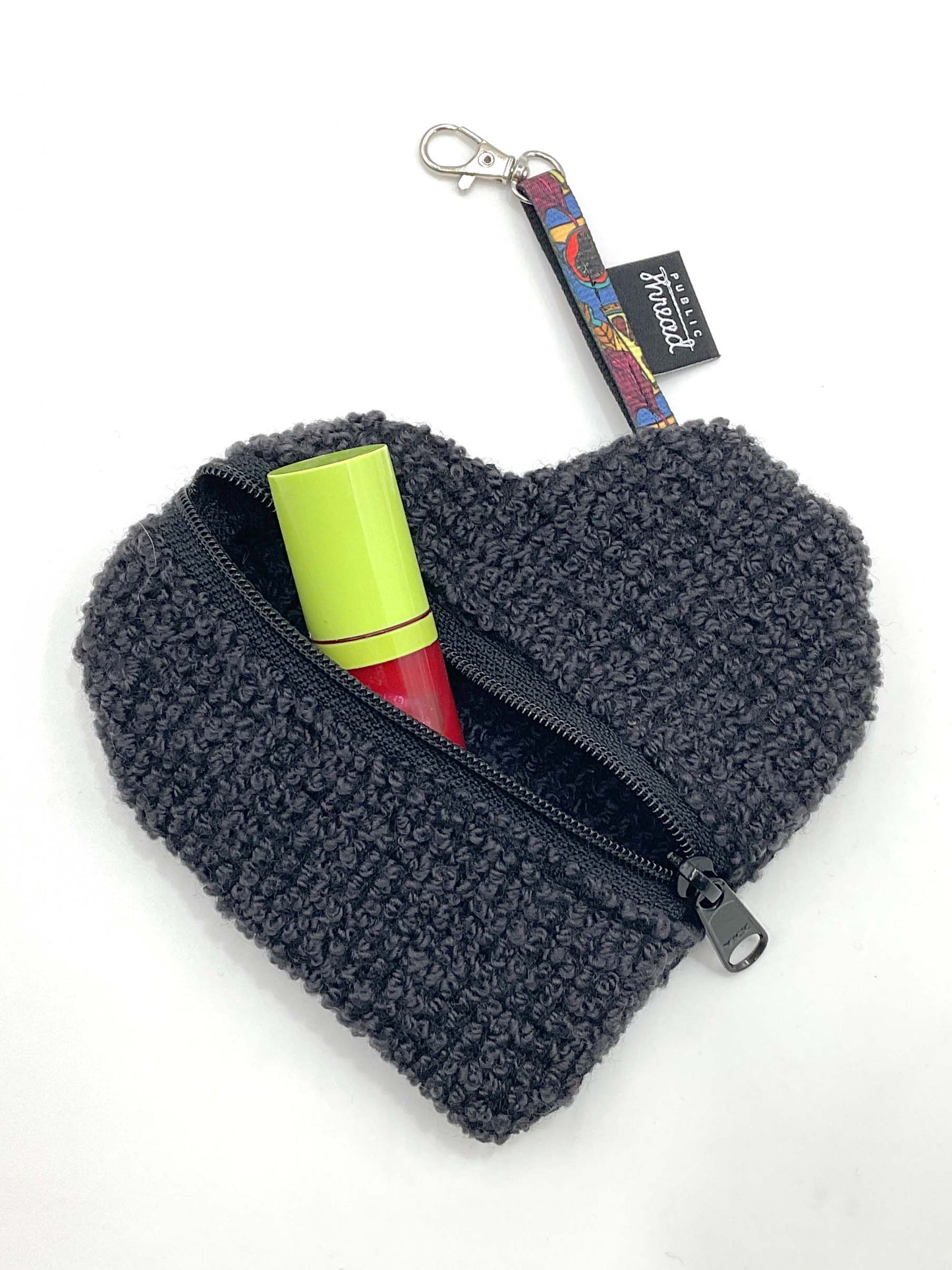 Heart Bag Charm