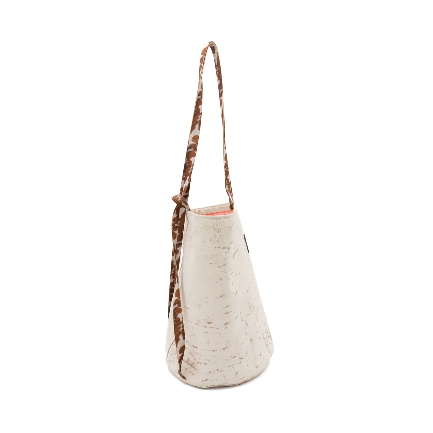 Heather's Upcycled Leather Bucket Bag