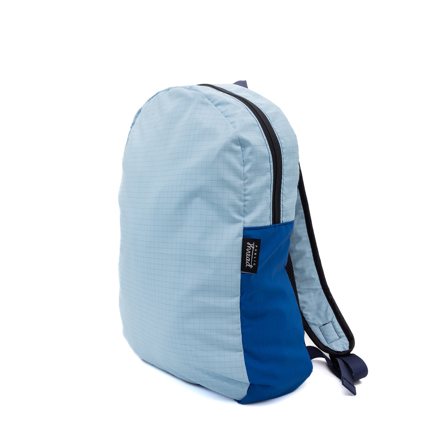 Upcycled Packable Backpack - Light Blue