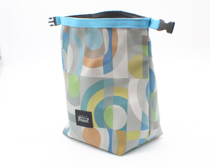 Upcycled Roll-Top Eco Lunch Tote
