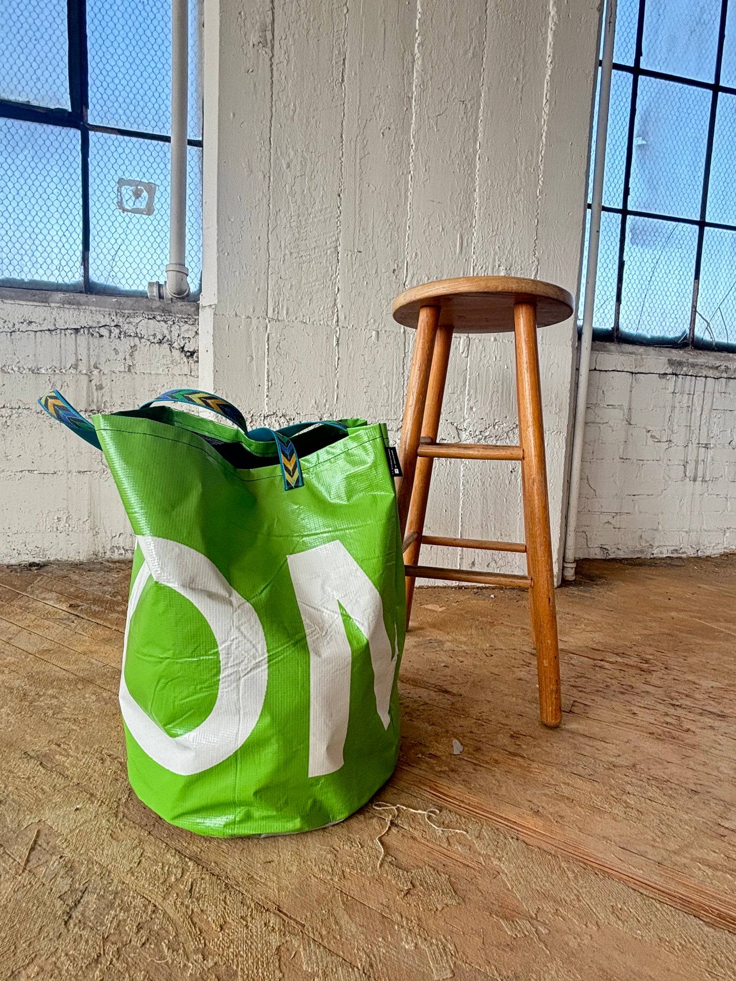 Upcycled Large Recycling Tote