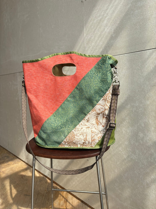 Upcycled Classic Lounge Bag - Hummingbird