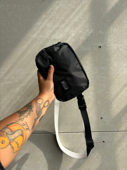 Upcycled Everyday Belt Bag - Black