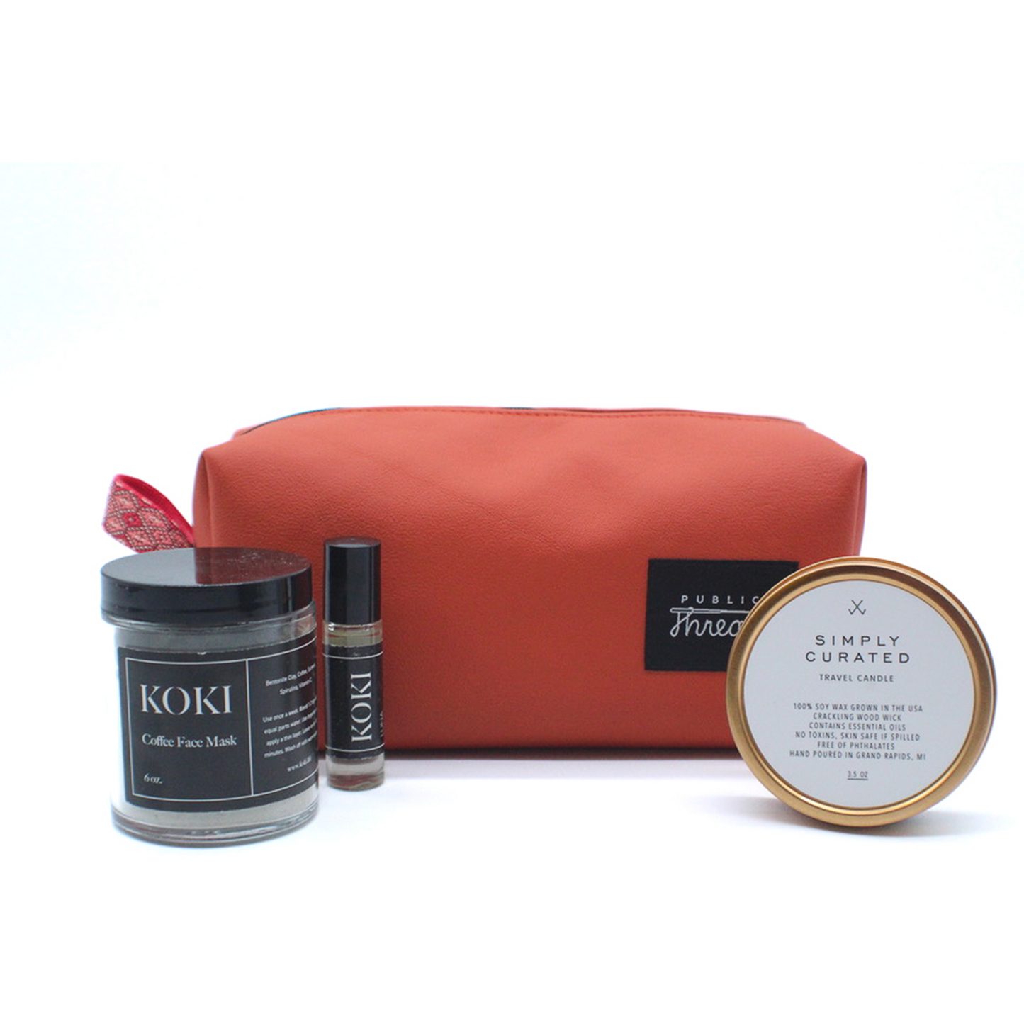 Reclaimed Travel Kit: The Brick Leather Edition