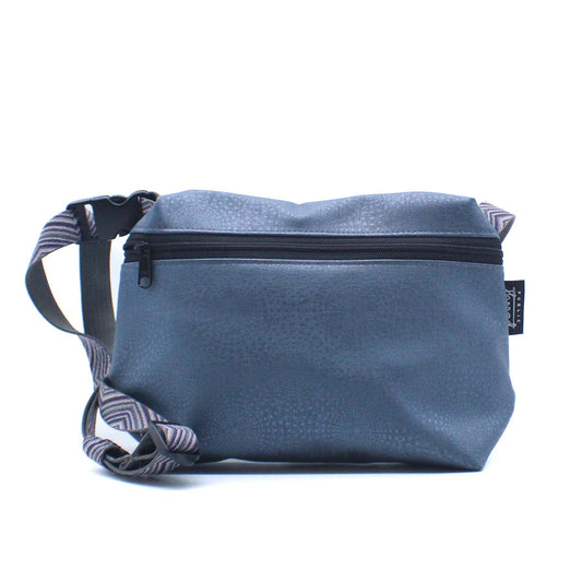 Upcycled Crossbody Cloud Pack - Navy