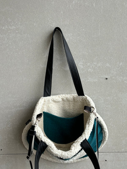 Oversized Sherpa Tote