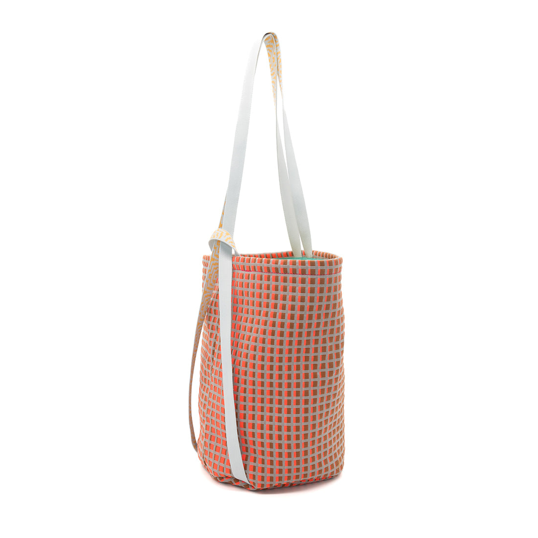 Janay's Upcycled Upholstery Bucket Bag