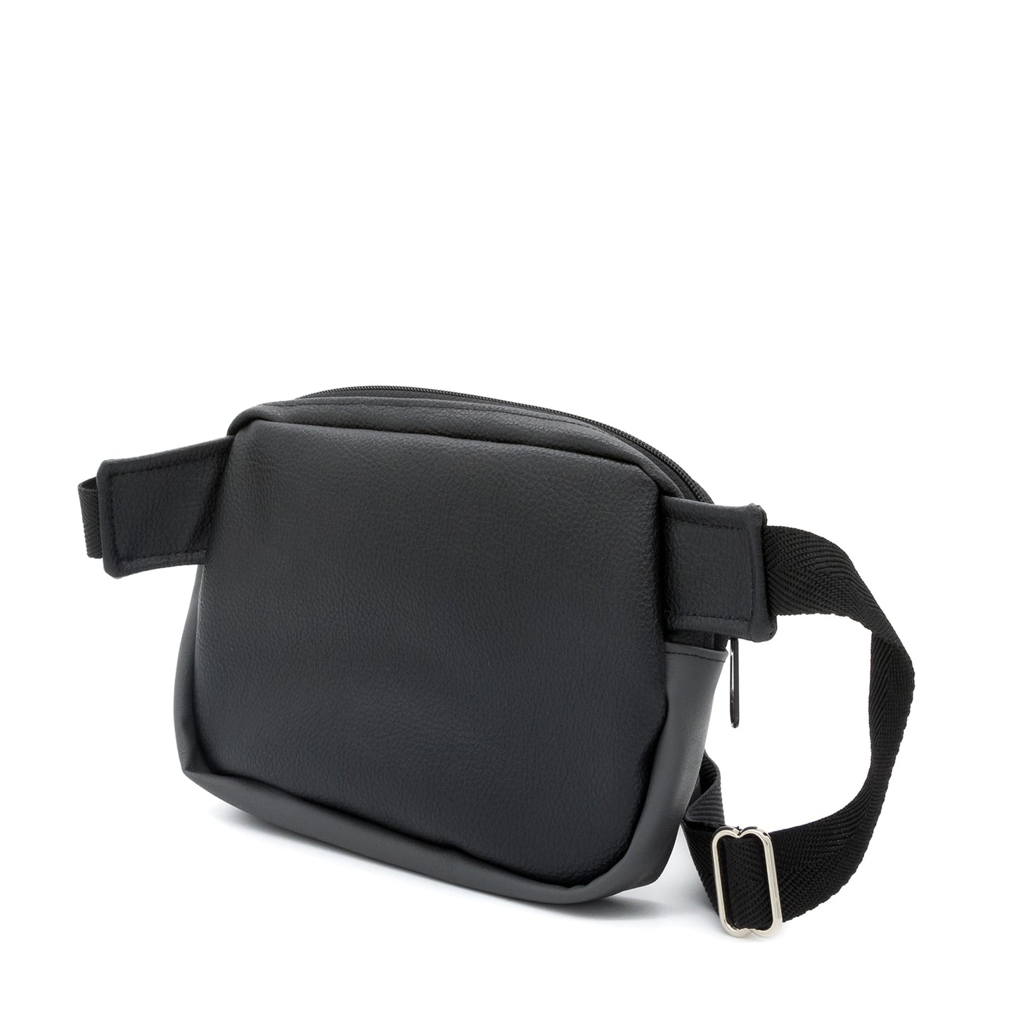 Upcycled Crossbody Belt Bag - Black