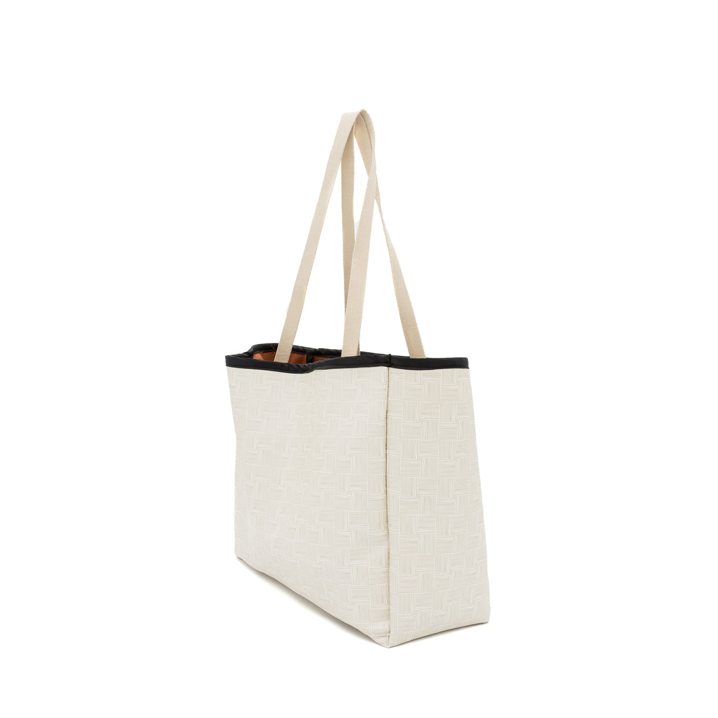 Upcycled Miriam Tote Bag - Natural