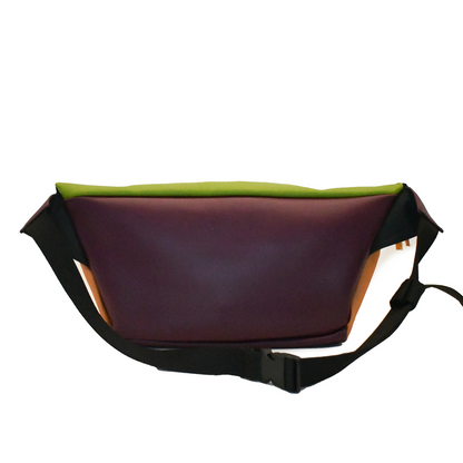 Upcycled Large Sling Bag - Spring Colorblock